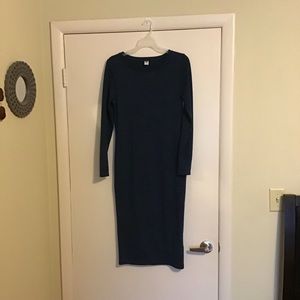 Navy Midi Dress